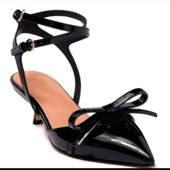 NIB Red Valentino Patent Leather Kitten Heel pumps with dust - Picture 7 of 12